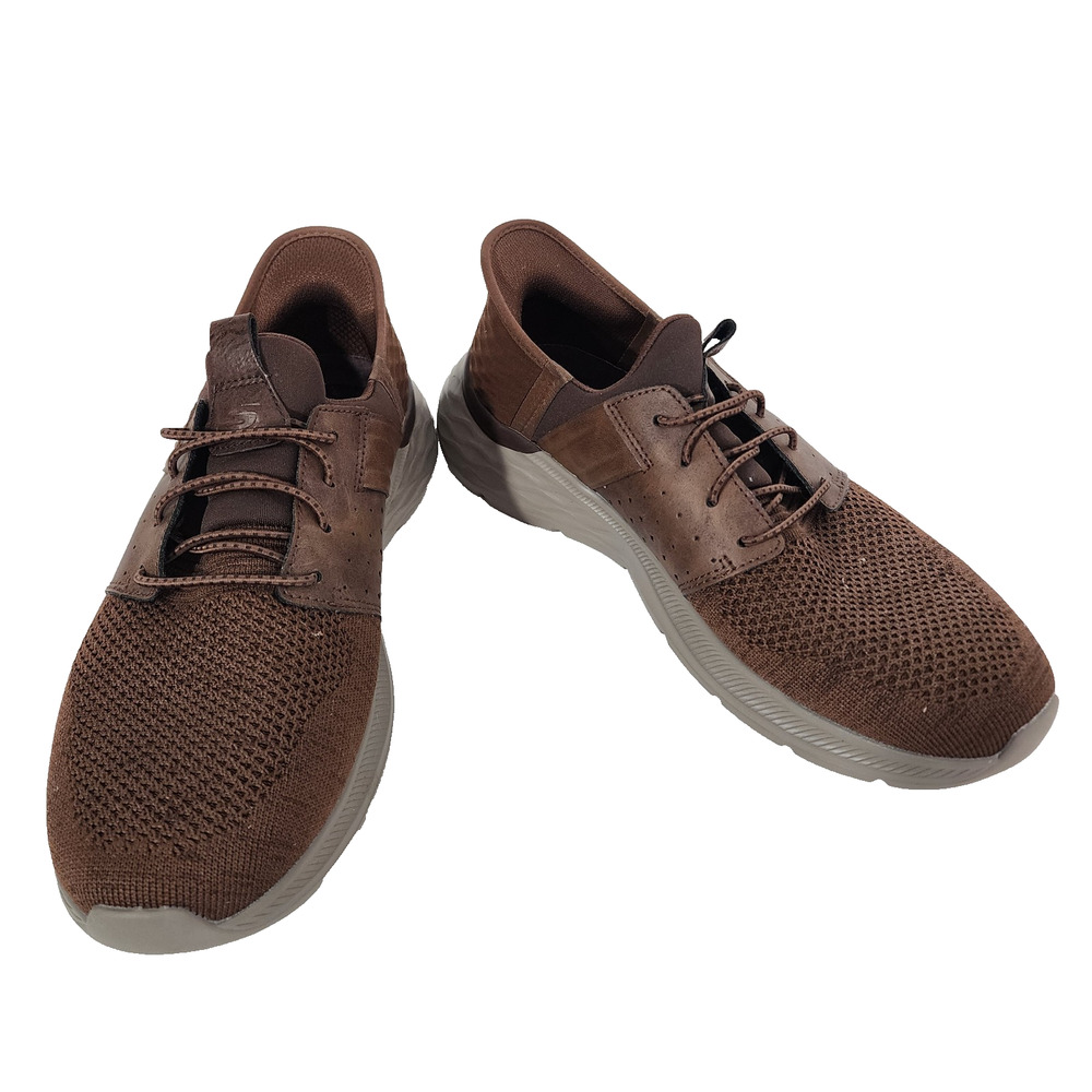 Skechers Men Hands Free Slip-Ins Garner Newick Relaxed Fit Shoes 9.5 Air Cooled
